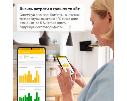 Терморегулятор Terneo BX, білий